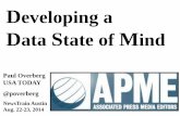 Developing a Data State of Mind - Paul Overberg - Austin NewsTrain - Aug. 22-23, 2014
