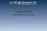 Cathay Pacific - New Business Class