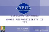 Lifelong Learning - Whose Responsibility is it?