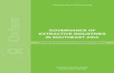Governance of Extractive Industries in SEA_Oxfam