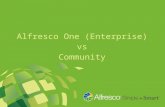 Alfresco One (Enterprise) vs Alfresco Community 2014