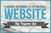 Planning, Designing And Optimizing A Website