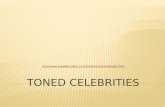 Toned celebrities
