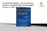 Creating Magic - A Summary