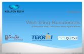 Kellton Tech Profile - Consumer and Enterprise Web Applications