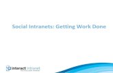 Social Intranets: Getting work done