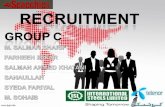 RECRUITMENT by GROUP C