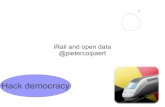 iRail at hack democracy