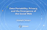 Data Portability  Privacy  And The Emergence Of The Social Web By Joseph Smarr’S (Plaxo)