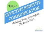 Helping Your Employees Choose A Health Insurance Plan