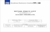 Central Motors socket product price list