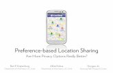 Preference-based Location Sharing: Are More Privacy Options Really Better?