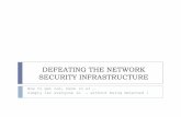 Defeating The Network Security Infrastructure  V1.0