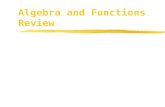 Algebra and functions review