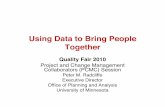 Using Data to Bring People Together