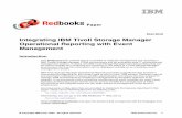Integrating ibm tivoli storage manager operational reporting with event management redp3850