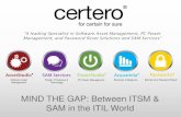 Mind the Gap: Between ITSM & SAM in the ITIL World”