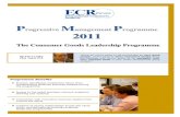 Progressive Management Programme 2011