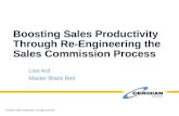 Boosting Sales Productivity Through Re-Engineering the Sales Commission Process