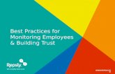 Best Practices for Monitoring Employees and Building Trust