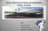Bokaro steel plant negotiation