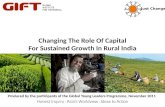 Changing the Role of Capital, India's Agricultural Supply Chains