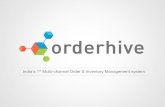 Orderhive: India's 1st Multichannel Order And Inventory Management System