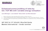 Enhanced aroma profiling of wine by GC–TOF MS with variable-energy ionisation