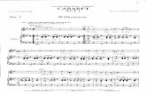 Cabaret - Vocal Score