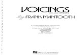 Frank Mantooth Voicings for Jazz Keyboard