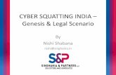Cybersquatting in India - Genesis & Legal Scenario
