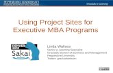 Using Project Sites for Executive MBA Programs