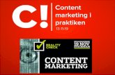 Content Marketing i praktiken
