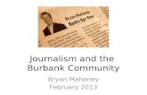Journalism talk - Optimists - Spring 2013