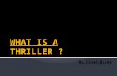What is a thriller 1