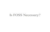FOSS vs. Web Services Lightning Talk: Is FOSS Necessary?