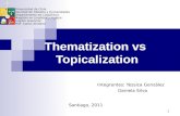 Thematization vs Topicalization Final