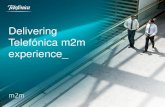Delivering Telefónica m2m Experience