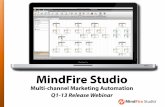 See the New Features in MindFire Studio Marketing Automation Platform