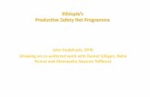 Ethiopia’s Productive Safety Net Programme