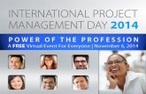 International Project Management Day 2014