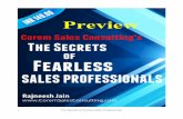 Corem Sales Consulting's "The Secrets of Fearless Sales Professionals"