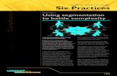 UEP Getting Ahead Through Six Practices, Practice 2 Segmentation
