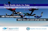 Capgemini Consulting - HR Transformation