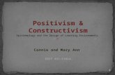 Positivism & Constructivism