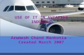Information Technology In Airlines   Arunesh Chand Mankotia