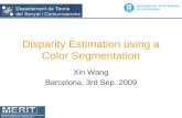 Disparity Estimation Using A Color Segmentation V3