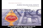 Archaeology, An Introduction