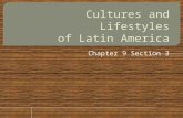 Cultures and Lifestyles of Latin America 9.3