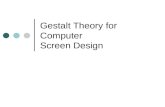 Gestalt Theory: Screen Design